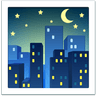 night-with-stars emoji