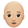 person-bald emoji